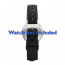 Skagen correa de reloj SKW2193 Piel Negro 12mm 